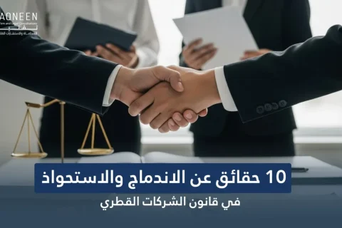 10 حقائق عن الاندماج والاستحواذ في قانون الشركات القطري